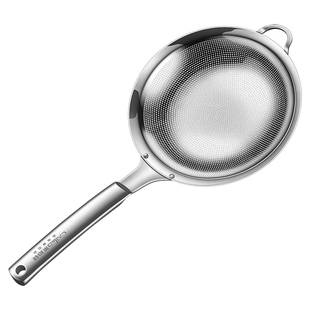 316L不锈钢网漏过滤网家用漏勺笊篱捞面勺厨房滤油神器捞勺打沫勺