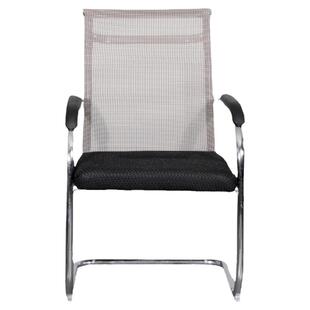 六居电脑椅家用办公椅网布会议职员椅子钢制脚麻将座椅宿舍学习椅