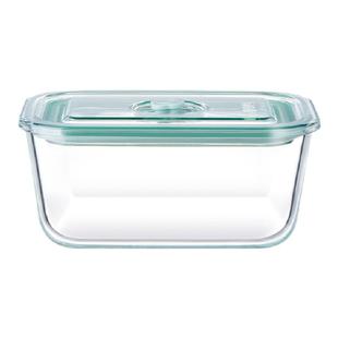 微波炉专用玻璃碗家用冰箱食物保鲜盒水果储藏盒长方形密封大容量