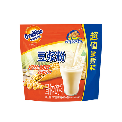 阿华田原味豆浆粉750g量贩装