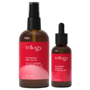 【立即抢购】Trilogy萃乐活玫瑰果精华油45ml+补水保湿喷雾