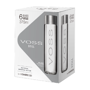 VOSS芙丝挪威进口饮用天然泉水 深层自流(玻璃瓶)整箱