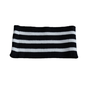 半高领条纹针织围脖2025秋季新款假领子百搭脖套性感毛衣衣领装饰