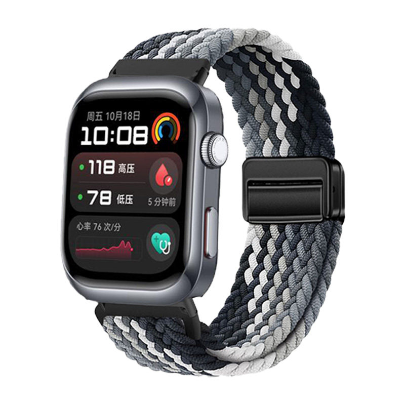 适用于华为WATCH D2手表表带编织磁吸扣watchd智能运动血压手表腕带watchD2尼龙透气男女士替换带D弹力带配件