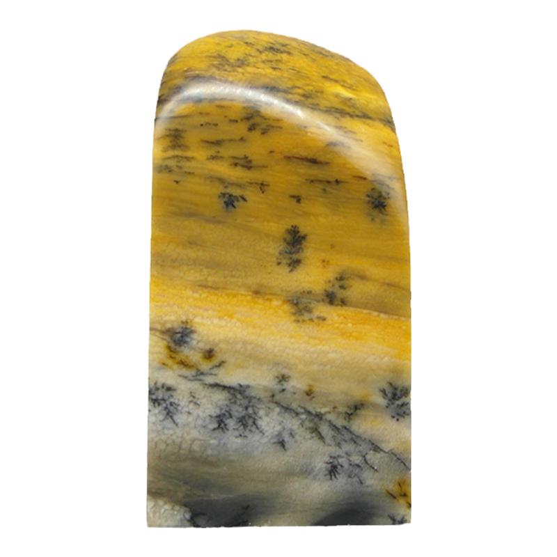 天然印石产地巴林石章料福黄水草纹彩冻石印章篆刻石料26*26*52mm