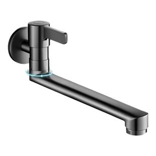 加长拖把池水龙头专用拖布池万向旋转折叠墩布池全铜卫生间入墙式