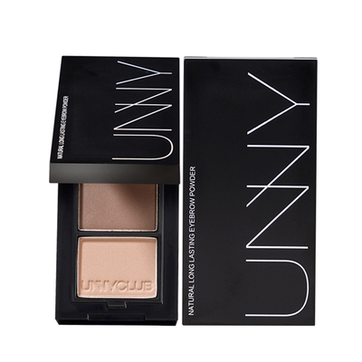 unny眉粉防水防汗不易脱色自然三色眉笔鼻影高光三合一初学者学生