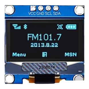 鹿小班0.96寸OLED显示屏模块4针7针液晶屏SSD1315 IIC/SPI串口屏