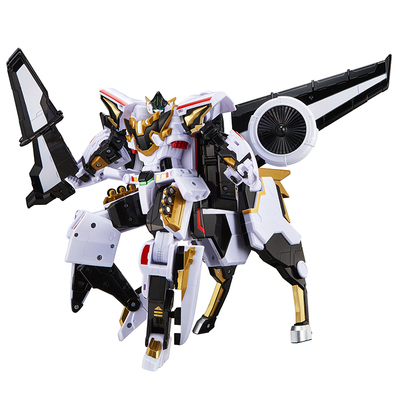 炫卡斗士银翼骑士变形机器人玩具