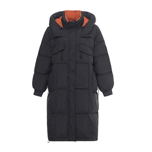 300斤特大码加厚羽绒服女东北超厚过膝中长款200胖mm宽松加肥外套