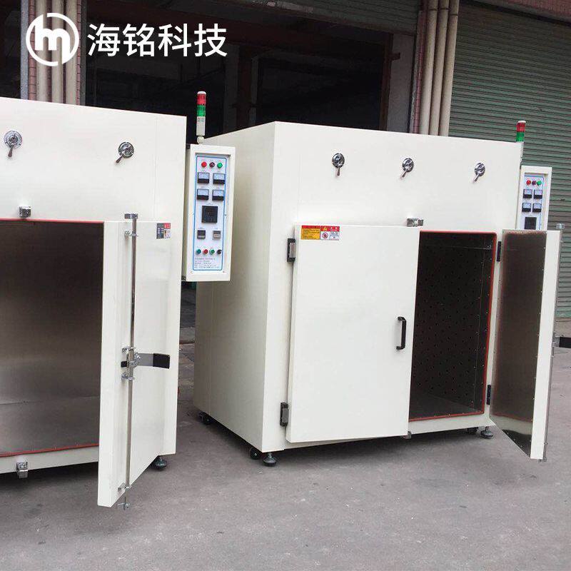 东莞工业烤箱厂家 大型双门智能恒温烘箱 托盘轨道推车烤箱