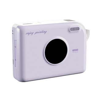 爱墨拍立得标签机A30热转印标签打印机DIY高清字体mini白边相片纸小卡边框贴纸专用涂鸦便携式透明底金字贴纸