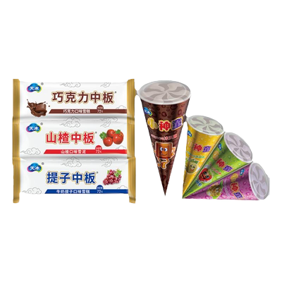 天冰冰淇淋小神童脆筒中板系列