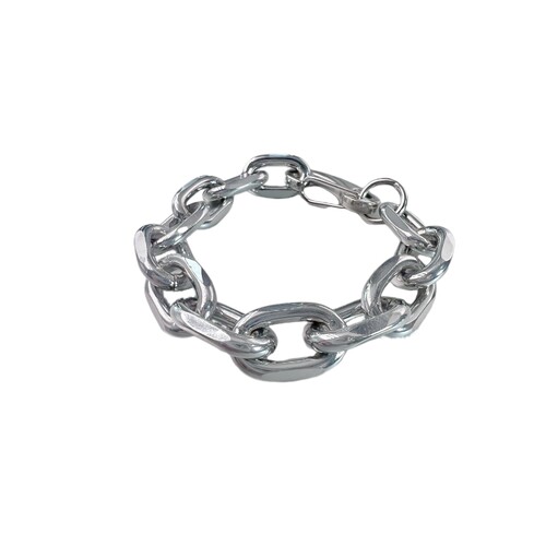 CHEALIMPID/粗链条重工简约金属嘻哈手链INS冷淡风
