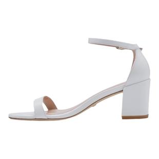 Stuart Weitzman/SW SIMPLE 夏季经典款一字带粗高跟凉鞋女