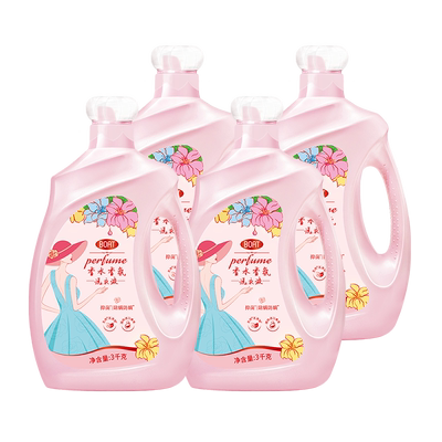 船牌香氛洗衣液4斤除螨抑菌留香