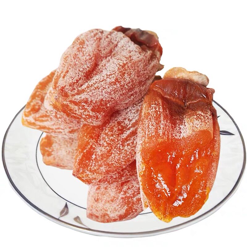 现货农家自制霜降吊柿饼非特级陕柿饼/柿子制品