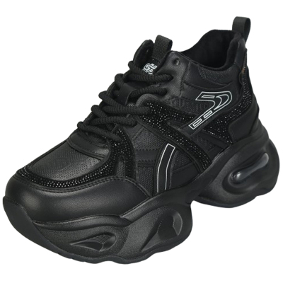 爱足雅大码女鞋舒适百搭加绒棉鞋