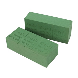 加强型两用鲜干花泥假花DIY材料婚庆花店用品插花篮福桶单块包邮