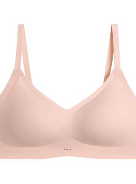 爱慕春夏NONOBRA内衣女无钢圈细肩带背心式舒适文胸AM17A773