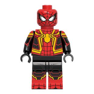 漫威第三方积木人仔1837蜘蛛侠英雄无归儿童男孩益智拼装玩具