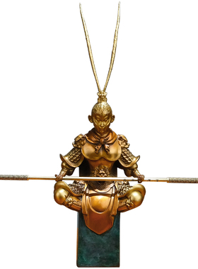 铜金岁月中式客厅玄关桌面工艺品