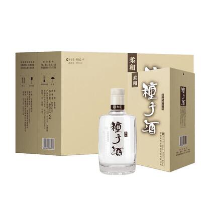 金种子柔和种子酒40度4瓶整箱