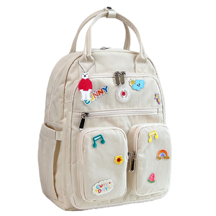 没有妈味的妈咪包~新款母婴外出包包轻便时尚妈妈旅游双肩大容量