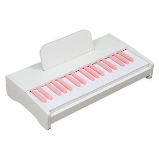 充电木质小钢琴儿童初学者入门电子琴便携式钢琴乐器玩具生日礼物