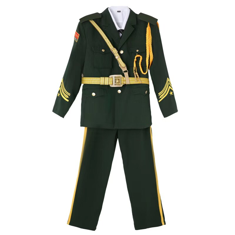 御尚承升旗仪式仪仗队服装  三军护旗手学校升旗护旗手鼓乐队礼服