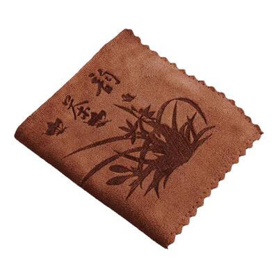 功夫茶巾高档吸水加厚茶布毛巾