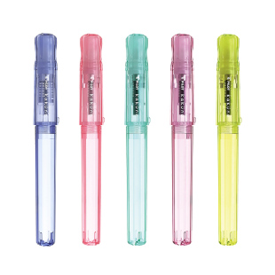 百乐官方旗舰店Pilot日本Kakuno笑脸家族系列钢笔彩色透明款明尖小学生字帖书法钢笔三年级儿童专用墨囊钢笔