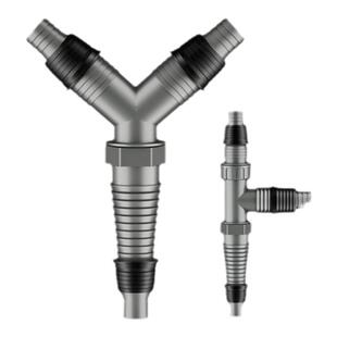 洗衣机面盆排水管二合一分二三通TY型下水防臭密封三头通地漏接头