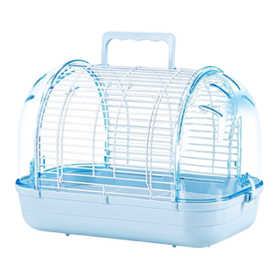 承希鹦鹉外出笼鸟笼玄凤虎皮鹦鹉外出便携笼全景运输手提透明鸟笼