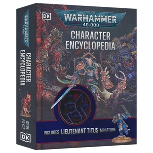 DK Warhammer 40,000 Character Encyclopedia 战锤 40000 角色百科全书 精装 儿童英语读物 全彩插图百科 12岁+英文原版进口图书