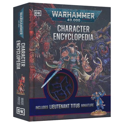 DK Warhammer 40,000 Character Encyclopedia 战锤 40000 角色百科全书 精装 儿童英语读物 全彩插图百科 12岁+英文原版进口图书