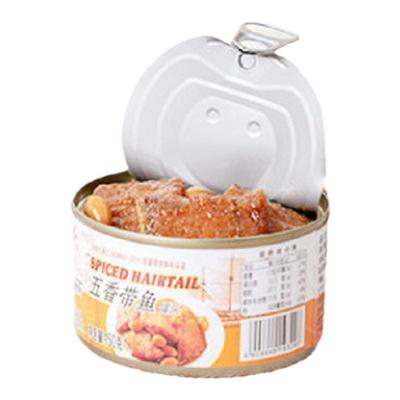 闽星带鱼150g*6罐黄豆香辣味