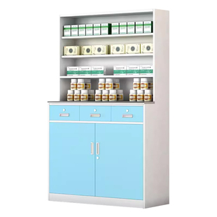 西药柜诊所医用不锈钢无菌器械柜治疗室处置台口腔医院药品配药柜