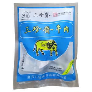 三珍斋真空包装熟食酱牛肉200克