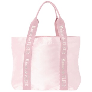玫瑰日代 现货 Maison de Fleur 日常托特包logo单肩包便携购物袋