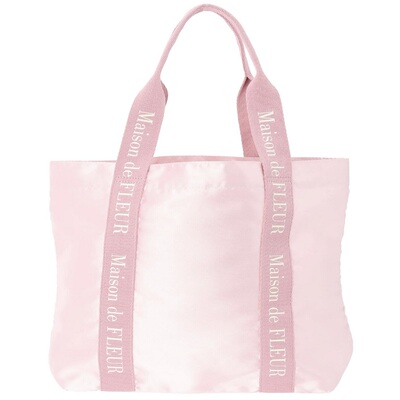 玫瑰日代 现货 Maison de Fleur 日常托特包logo单肩包便携购物袋