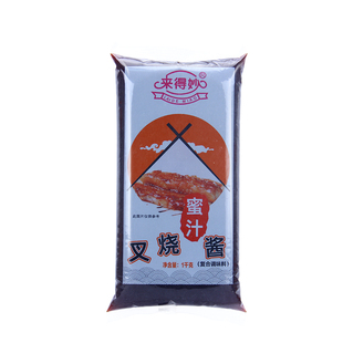 来得妙蜜汁叉烧酱1KG*12包 手扒鸡 烤鸡烧烤酱日韩烤肉 整箱包邮