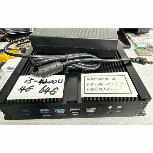 议价i54200U嵌入式工控主机双千兆双HDMI成色如图功维修