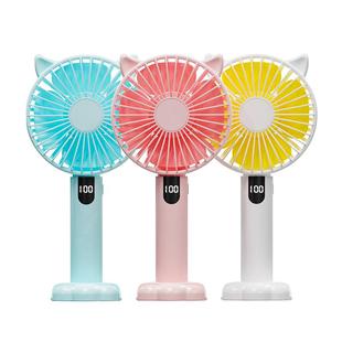 手持小风扇便携式随身小型usb可充电型学生桌面迷你宿舍儿童网红大风力静音办公室桌上电风扇