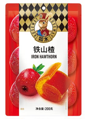 如水铁山楂卷200g*5袋独立包零食