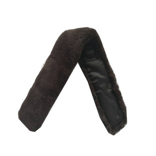 处理真獭兔毛领子皮衣羽绒服装立领男女通用保暖方领整皮真毛翻领