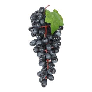 仿真葡萄串仿真水果塑料提子假水果模型道具绿色植物室内装饰挂件