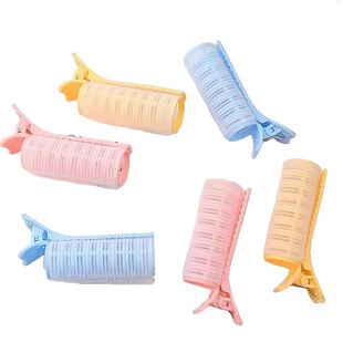 空气刘海卷定型卷发筒空心八字刘海夹女生前额打理神器高颅顶发夹