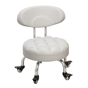 万向轮小凳子家用矮凳滑轮移动凳子客厅小椅子静音轮子换鞋凳板凳