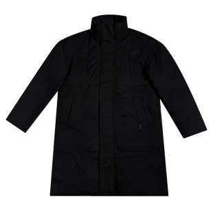 2025冬季高品质保暖立领羽绒服潮流时尚男士修身中长款90绒外套潮